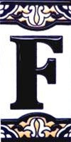 Madrid Letter F